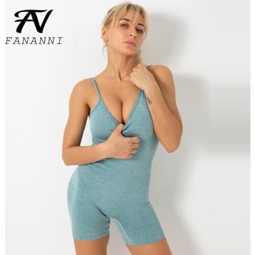 FANANNI Fitness Jumpsuits