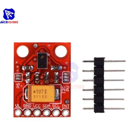 Diymore GY-9960-LLC APDS-9960 Non-Contact Proximity RGB Gesture Detection Sensor Module for Arduino