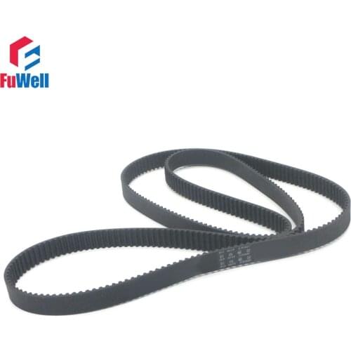 HTD 3M Timing Belt Rubber Toothed Belt Closed Loop 15mm Width 2040/2388/2430/2640/3000/3300/3600/4698-3M Transmission Belt