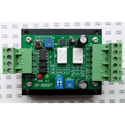 JP-825D + A3977 single-axis pulse with stepper motor drive board