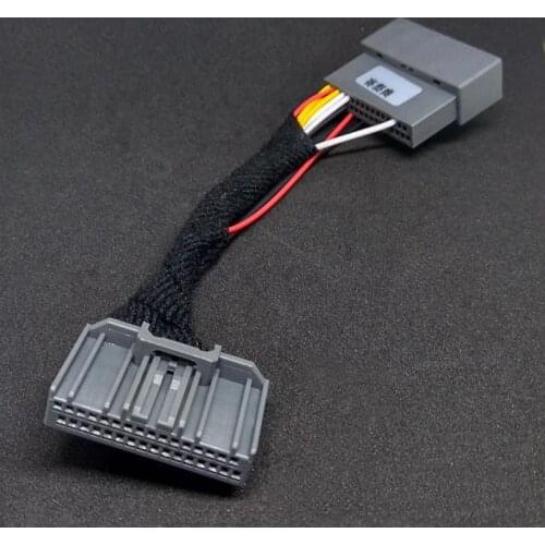 Special Purpose Car Rear View Camera Cable Adapter Tail Line Plug for Honda Odyssey