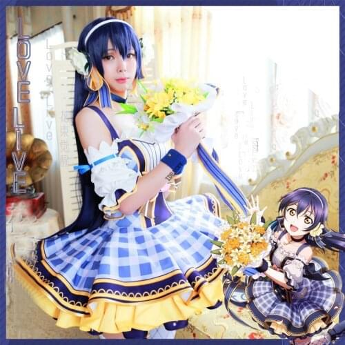 Lovelive love live Bouquet Hand Flower Awaken Cosplay Eli Ayase Tojo Nozomi Lolita Dress Love Live Hanayo Uniform Costumes