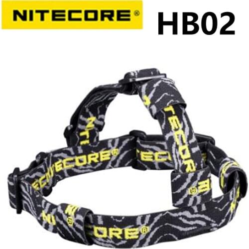 Nitecore HB02 Flashlight Headlight Headband Strap 2nd Generation For D11/EX1