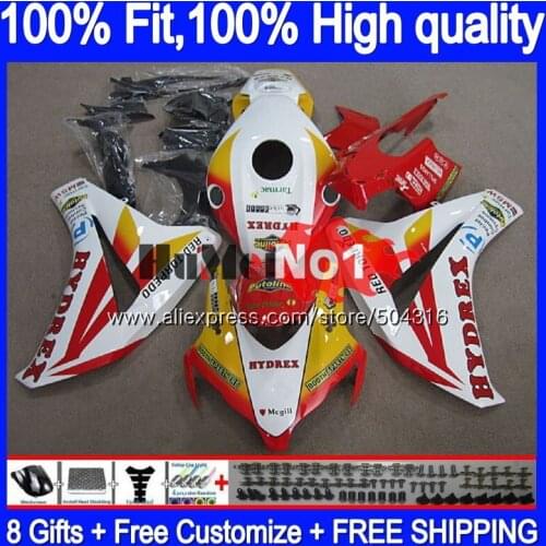 OEM Injection For HONDA CBR1000 CBR 1000 RR CC 48MC.116 CBR 1000RR 2008 2009 2010 2011 CBR1000RR 08 09 10 11 Fairing Red White