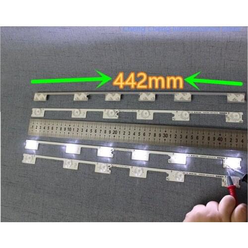 100pcs/Lot Original novo LED backlight tira bar para KDL48JT618A KDL48JT618U KDL48SS618U 35018539 35018540 6 LEDS (6 v) 442mm
