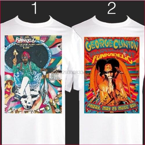 Parliament Funkadelic George Clinton TSHIRT soul psychedelic 70s RnB classic