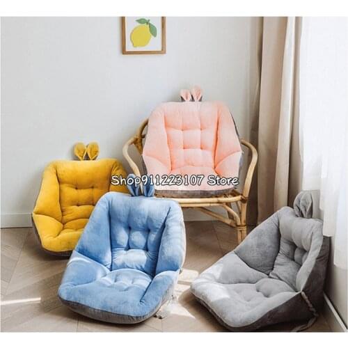Seat Cushion Semi-Enclosed One Chair Cushions Desk Warm Soft Travel Memory Foam Comfort Seat Cushion Pad For Home Office