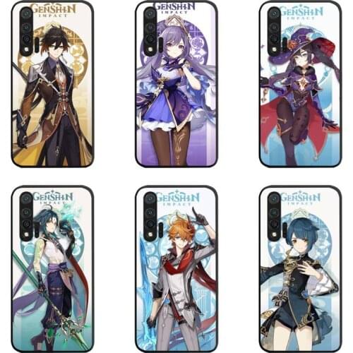 Hot Game Genshin Impact Phone Case For Huawei Nova 6se 7 7pro 7se honor 7A 8A 7C 9C Play