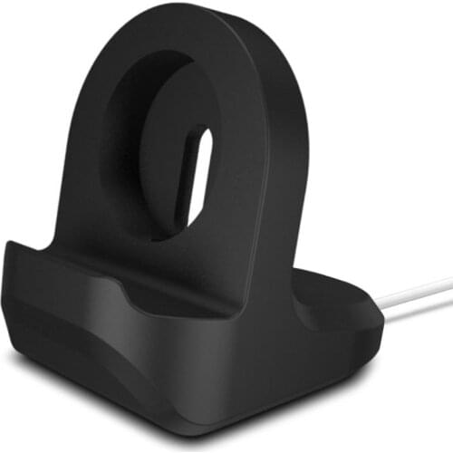 Portable Wireless Charger Silicone Watch Charging Base Bracelet Charger Stand For Michael- Kors Access Sofie/Grayson/Bradshaw