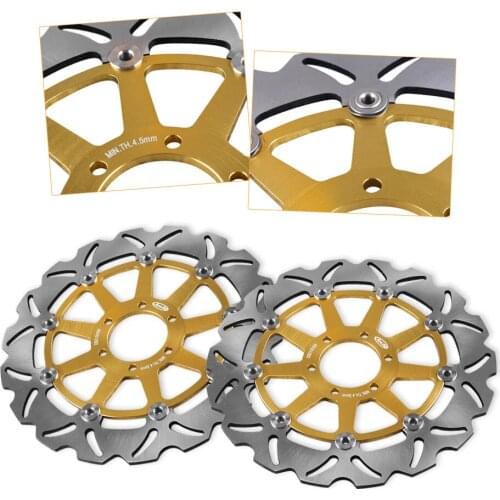 For YAMAHA FJ1200 FZR600R FZR600 FZS FAZER 600 XJR400 TDM850 TRX850 R1-Z 250 TZ GP 250 FZ GENESIS 750 Front Brake Disc Rotors
