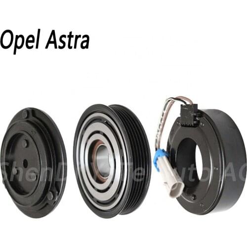 Auto Air Conditioning Compressor Clutch Assembly For Opel Astra For Sanden PXV16 Compressor PV5 124mm