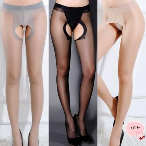 Sexy Lace Stockings open crotch Opening Stockings Thigh High Over The Knee Socks Women Tights Thigh High Nylon Night Stockings