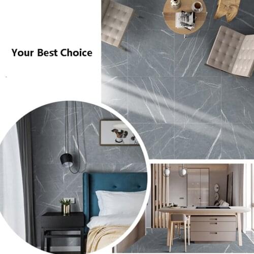 Modern Self Adhesive Floor Stickers Fashion Marble Bathroom Ground Wallpapers DIY Bedroom Wall Sticker Decals Room Decor