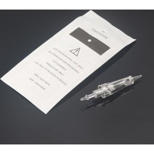 100pcs Disposable Sterilized Tattoo Needles 3rl/5rl/7rl T-shape Permanent Makeup Microblading Needles Tips For Eyebrow Tattoo