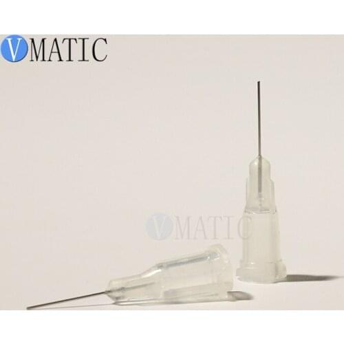 Free Shipping 1000 Pcs 0.5'' 27G TE Premier Dispensing Tips 1/2 Inch Tubing Length Dispense Needles