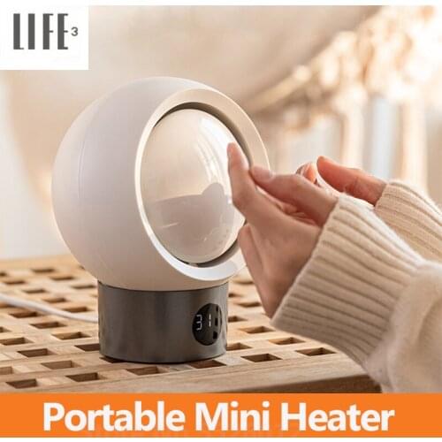 3Life Electric Mini Heater Desktop Household 220V 9 Speed Intelligent Temperature Control Built-in Dump Switch Heater