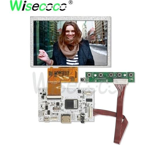 5 inch screenTFT LCD display 480*272 for portable navigation and MP4 PMP HSD050I9W1-C00-0299