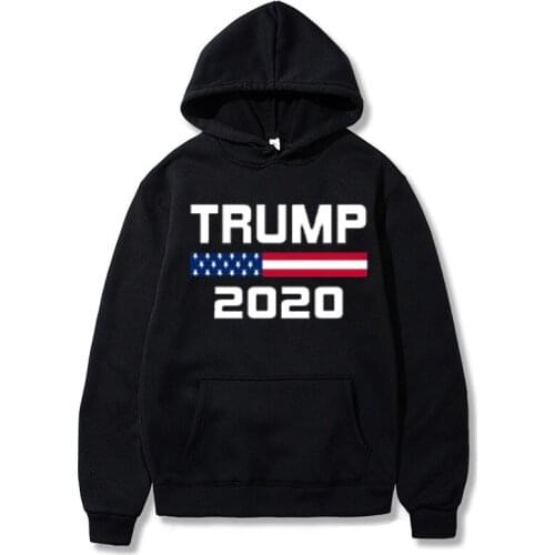 Keep America Great Donald Trump for President USA 2020 Republican Hoodie Men Women Sweatshirt Winter Thicken Keep Warm Hoody