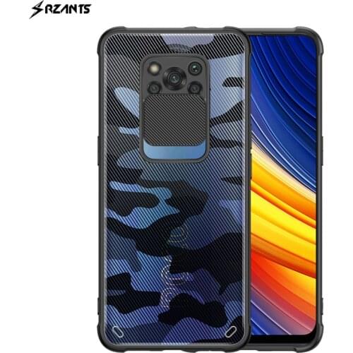 For Xiaomi POCO X3 Pro Case Camouflage Military Shockproof Armor Slide Camera Protection Back Cover For POCO X3 NFC Rzants