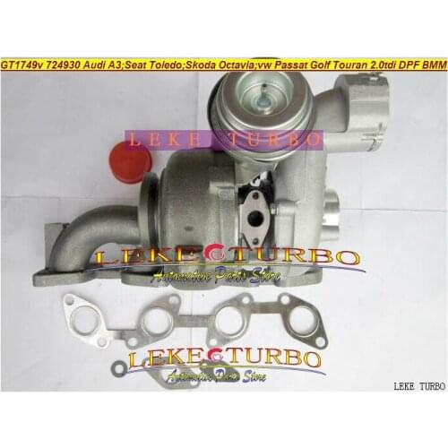 GT1749V 724930 724930-0006 03G253010J 03G253014H 03G253019A Turbo For AUDI A3 For Seat VW Passat Golf Touran AZV BMM BKD 2.0L
