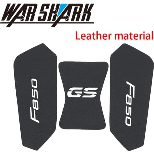 For BWM F850GS F850 GS Motorcycle Fuel Tank Traction Pad Leather Side Air Knee Pads Non-Slip Stickers 3m