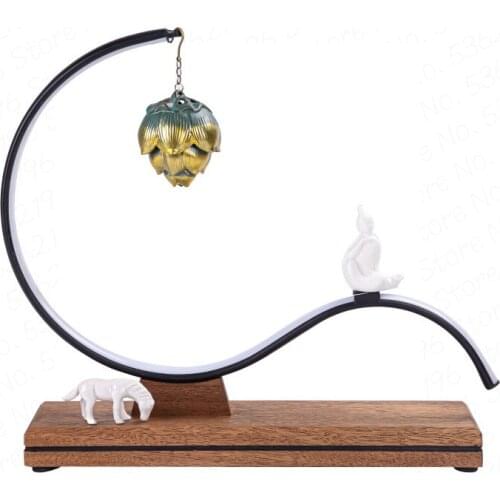 Creative Chinese backflow incense household ornaments Zen decoration incense indoor fumigation oven Handmade