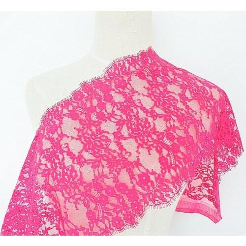 LASUI New 3pieces/1lot Eyelash LACE Red lace fabric width23cm dress decoration clothes accessory kicthen accessories JM024