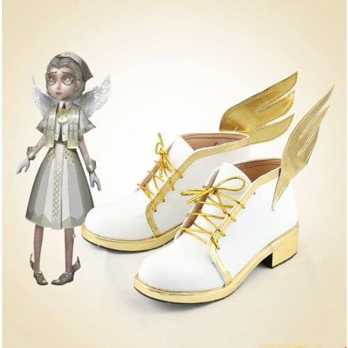 Hot Game Identity V Cosplay Costume Shoes New Skin Emily Dyer Doctor Lydia Jones Fashion Halloween Women/Men Adult Lace Up
