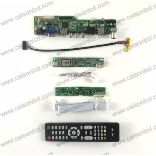 M6-V5.1 LCD TV controller board support HDMI VGA AUDIO AV USB TV for 15.4 inch 1280X800 LP154W01-TP01 LP154WX4-TLC5 LP154WX4-TLD