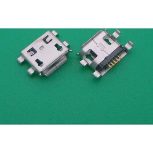 5pcs Mini Micro USB DC Jack Connector charging Socket Port power plug dock for Prestigio Multipad 2 Ultra Duo 8.0 Tablet