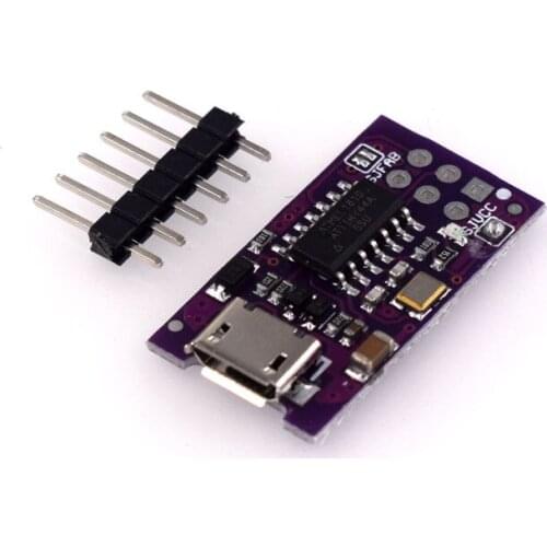 Micro USB Tiny AVR ISP ATtiny44 ATTiny45 ATTiny85 USBTinyISP Programmer Module IDE Bootloader ISP Microcontroller 5V F03-07