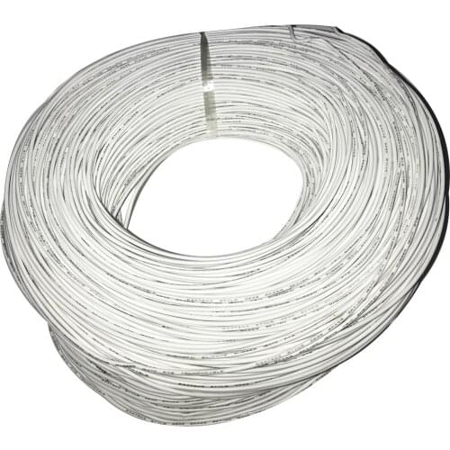 Stranded Wire Wire 20 AWG UL3239 Flexible Silicone Wire Insulated Tinned Copper 3000V Black White Red Tinned Koper Cord