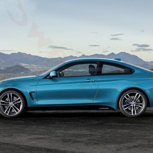 Performance Side Skirt Sill Stripe Body Decals Stickers For-BMW E90 E92 E93 F30 F31 F32 F33 F34 F15 F10 F01 F11 F02 G30