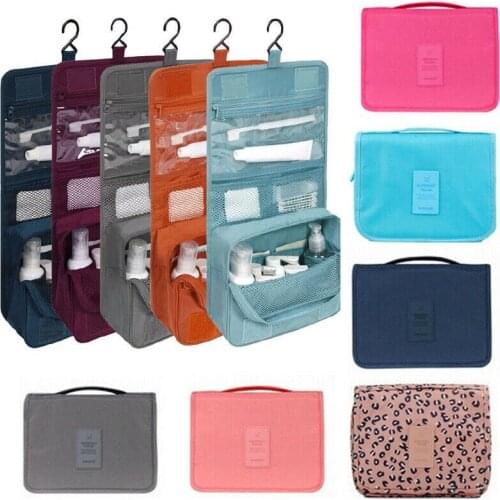 Hanging Toiletry Bag Travel Cosmetic Kit Large Essentials Organizer Waterproof