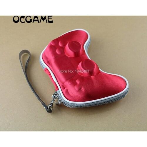 OCGAME 10pcs/lot Shockproof Travel Carrying Pocket Protective Pouch Bag Case Hard Pack for PS4 Wireless controller