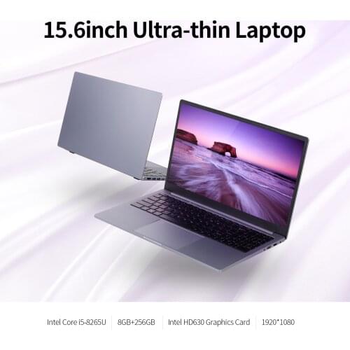 Ultra-thin 15.6inch Laptop Full Metal Notebook Intel Core i5-8265U/8G+256G/Intel HD630 Graphics Card/1920*1080 EU Plug