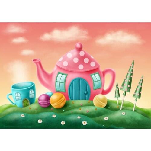 Vinyl Custom Photography Backdrops Prop Fairy Tale theme Photo Studio Background 171130-03