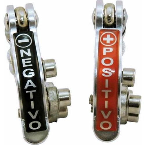 1 Pair Quick Disconnect Car Battery Main Cable Post Terminal Shut-off Connectors for 12v 6v 24v Boat Race Car UTV Tractor Truck