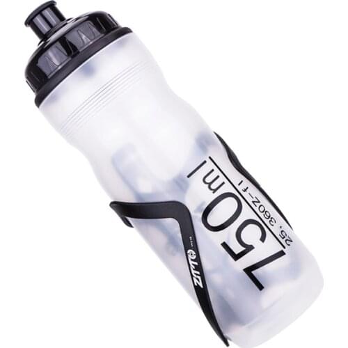1pcs 750ml Bicycle Kettle MTB Bicycle Water Bottle Outdoor Bike Drink Cup PP Bottle Cover Transparent High Quality