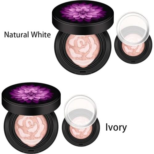 15g, Air Cushion Foundation Moisturizing Concealer ,BB Cream Bright Makeup Base Even Skin ,Easy to Apply , Makeup Portable