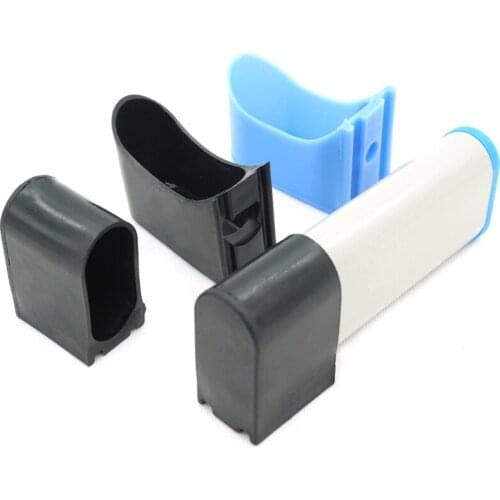 4pcs thickening Non-slip Aluminum ladder leg caps Rubber oval horizontal pipe plugs Floor Protector pads Table Foot dust Cover