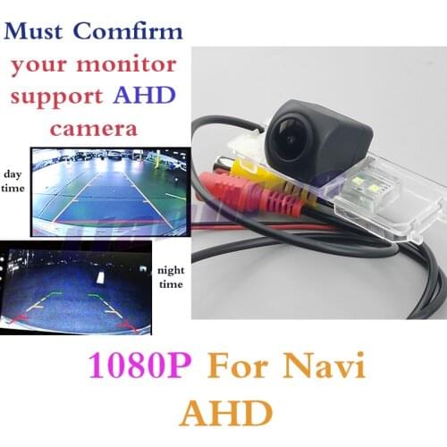 Car Rear Camera For SEAT Ibiza 6J 6P KJ 2008~2020 Big CCD Night View Backup Reverse AHD Vision 1080 720 RCA WaterPoof CAM