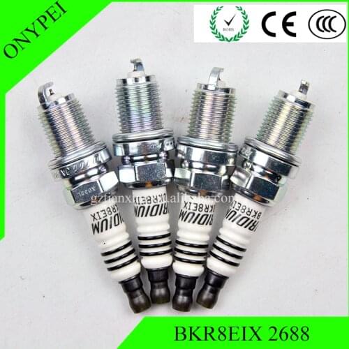 BKR8EIX 2668 Iridium Spark Plugs For Porsche Volvo Jaguar Land Rover BKR8EIX-2668