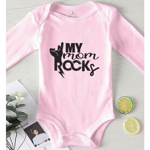 Children Jumpsuits Newborn Girls Outfits Infant Boy Winter Clothes Cotton Baby Romper Printing Mom Clothing for Babies