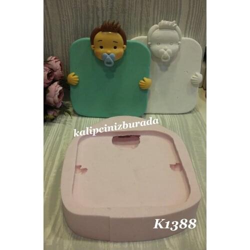 Erkek çocuk taban silikon kalıp