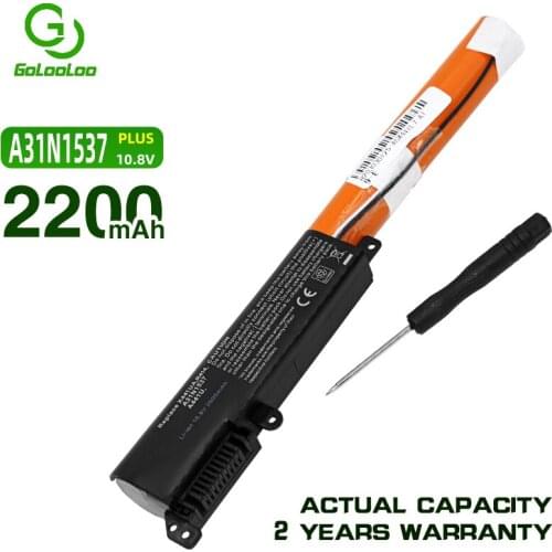 Golooloo 3 cells A31N1537 0B110-00420300 laptop Battery for Asus VivoBook Max X441SA X441SC X441UA X441UV 3 cells