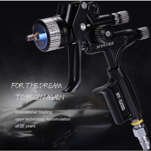 HVLP HY5200 spray gun 1.3mm car spayer painting tool spray air paint gun high quality good atomization Germany designing