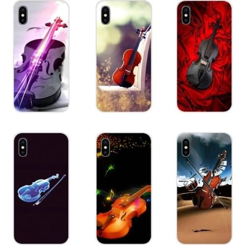 Cool music violin For Oneplus 3T 5T 6T Nokia 2 3 5 6 8 9 230 3310 2.1 3.1 5.1 7 Plus 2017 2018 Accessories Phone Shell Covers