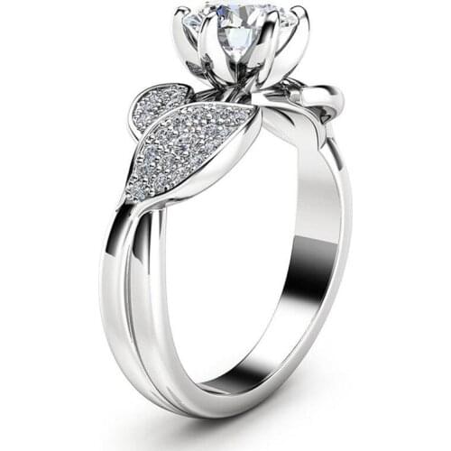 Promise Ring Luxury Brand Fashion Ring Wedding Rings For Women Rings Engagement Ring Love Ring Flower Ring Girls Rings