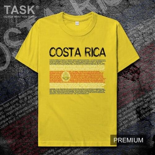 Costa Rica CRI Costa Rican mens t shirt new Tops t-shirt Short sleeve clothes sweatshirt national team country summer Fashion